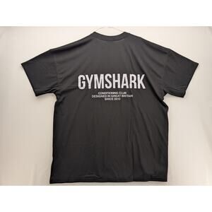 NWT Gymshark Conditioning Club Oversized T-Shirt in Black size Large